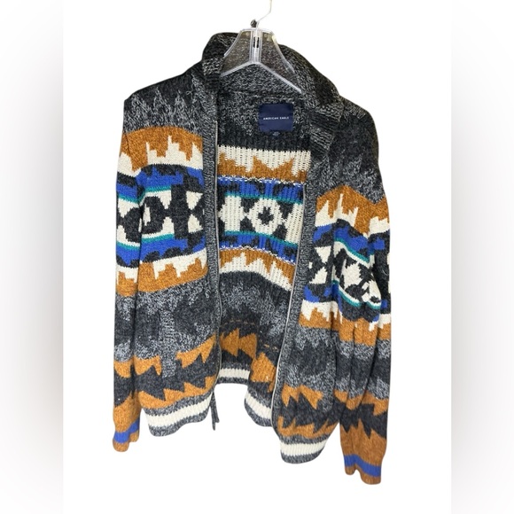 American Eagle Outfitters Sweaters - American Eagle Outfitters Women's Geometric Knit Cardigan